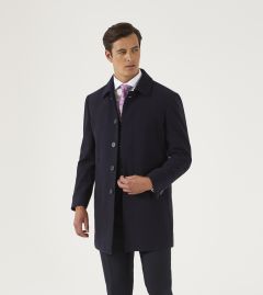 Aldgate Overcoat Navy