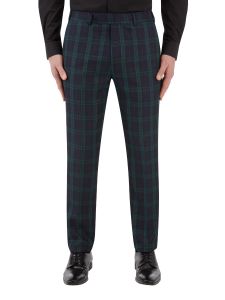 Ramsay Suit Tailored Trouser Charcoal / Green Check