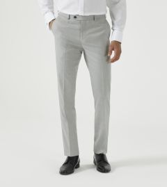 Sultano Suit Tapered Trouser Silver