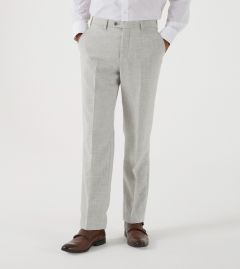 Adwell Suit Tailored Trouser Ecru Check