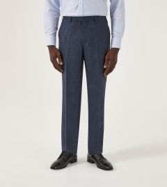 Harcourt Tailored Suit Trousers Blue