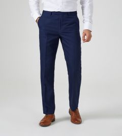 Harcourt Tailored Suit Trousers Navy