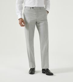 Sultano Suit Tailored Trouser Silver