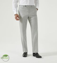 Sultano Suit Tailored Trouser Silver