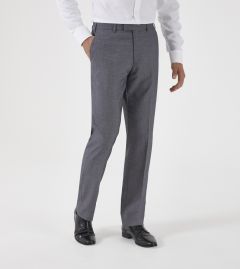Harcourt Tailored Suit Trousers Silver