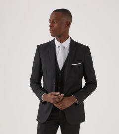 Romulus Slim Lyfcycle Suit Jacket Black