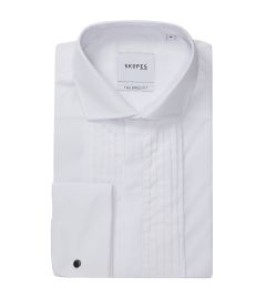 Easy Care Formal Tailored Dress Shirt White