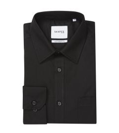 Easy Care Formal Shirt Tailored Black