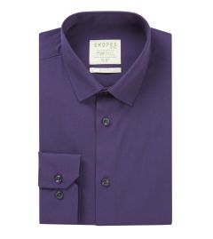 Lyfcycle Formal Shirt Slim Purple