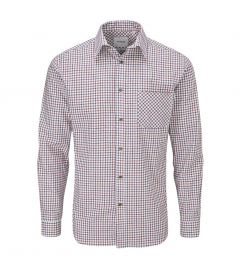 Red Blue Check Casual Shirt
