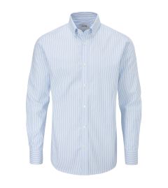 Blue Oxford Stripe Casual Shirt