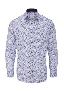Cotton Party Shirt Tailored Lilac Floral