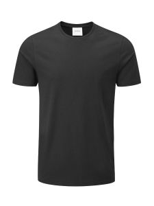 Joe Crew Neck Cotton T-Shirt Charcoal