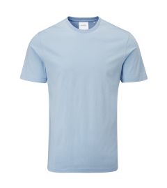 Joe Crew Neck Cotton T-Shirt Sky Blue