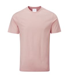 Joe Crew Neck Cotton T-Shirt Pink