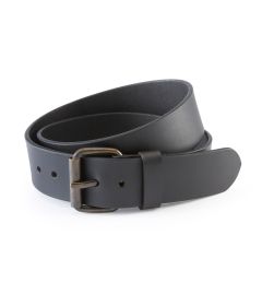 York Premium Leather Belt Black