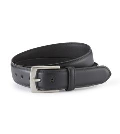 Cranmore Black Leather Belt