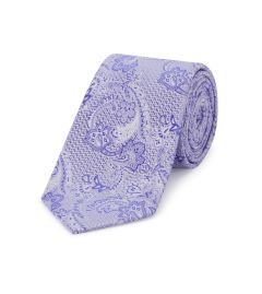Lilac Paisley Design Tie