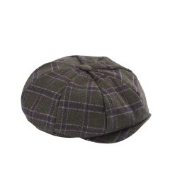 Oliver Multi-check Bakerboy cap