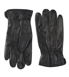 Stanford Black Leather Gloves