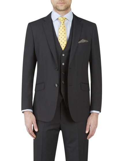 wool blend suit jacket