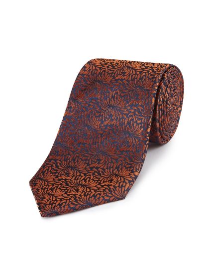 Burnt orange tie cheap