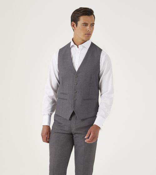 Grey pants and best sale waistcoat