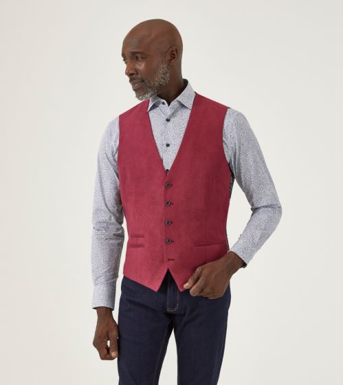 Patterned store waistcoat mens