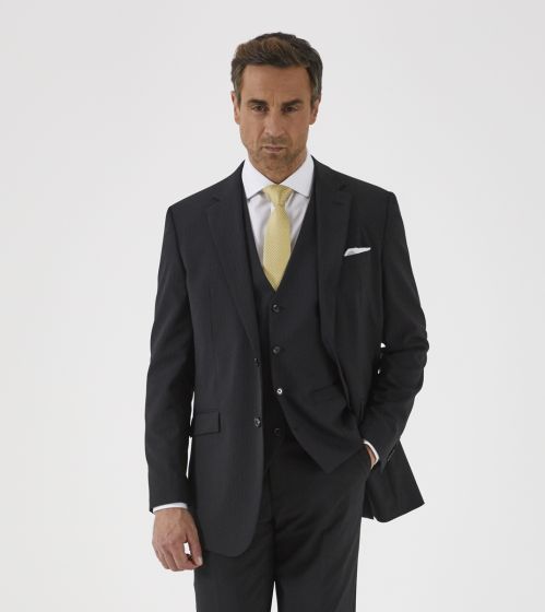 Darwin Suit Jacket Black Stripe