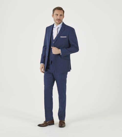 Mens blue shop dress suit