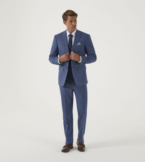 Blue puppytooth hotsell suit