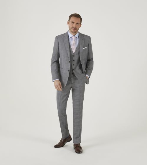 Light Gray Suit - Mens Suits | Black Lapel