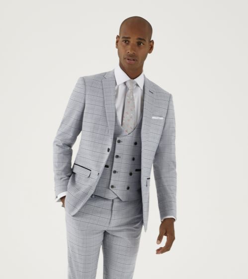 Silver grey coat outlet