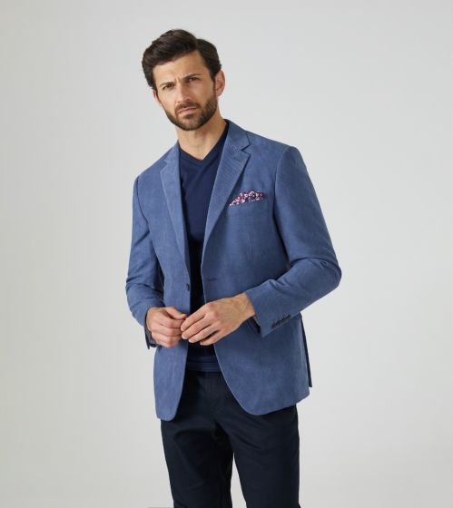 Soft sales blue jacket