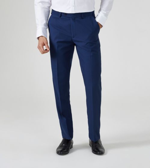Blue deals formal trousers