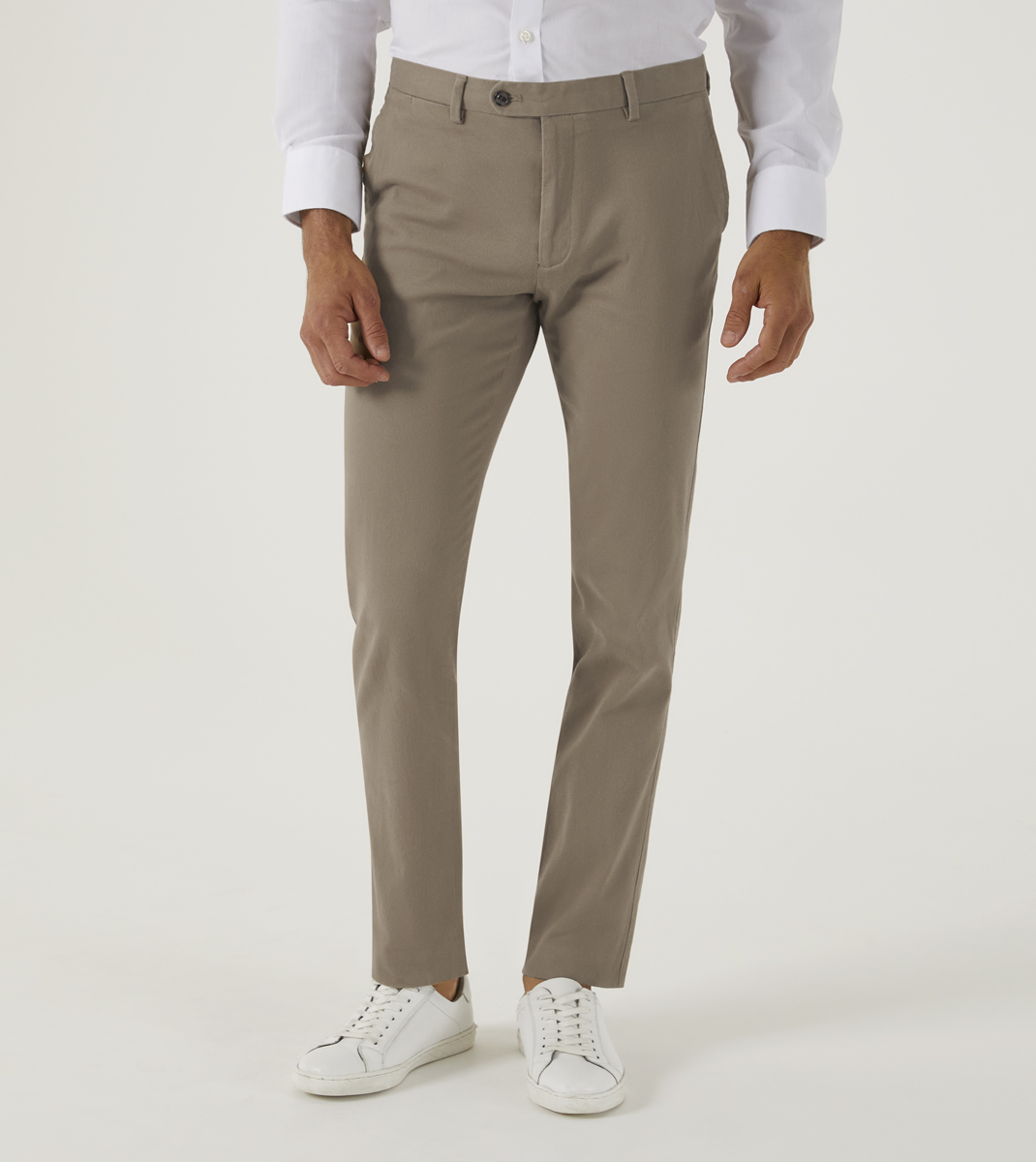 Antibes Slim Tapered Chino Stone