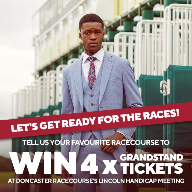 Tell us your favourite racecourse to win 4x Grandstand Tickets at Doncaster Racecourse!